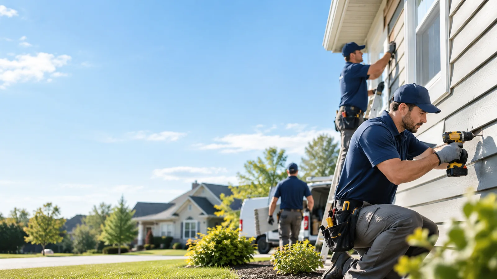 Cracked Siding Repair in Grand Rapids, OH